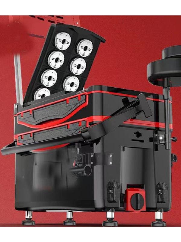 Han Ting First Welfare Fishing Box is an extremely lightweight fishing tank pole-aided umbrella gear kit